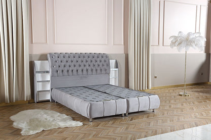 DEFNE Opbevaringsseng m. Hovedgavl