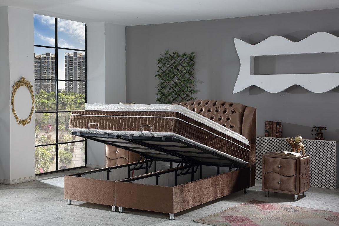 COMFORT Opbevaringsseng m. Hovedgavl