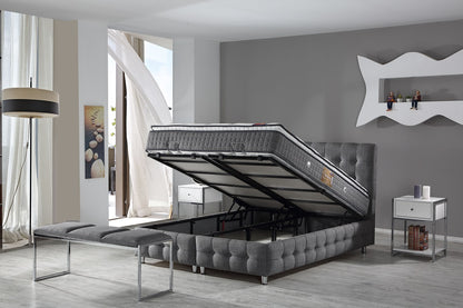 SARAY Opbevaringsseng m. Hovedgavl