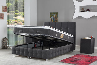 DAMLA Opbevaringsseng m. Hovedgavl