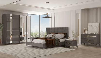 BELLA Garderobeskab m. skydedør