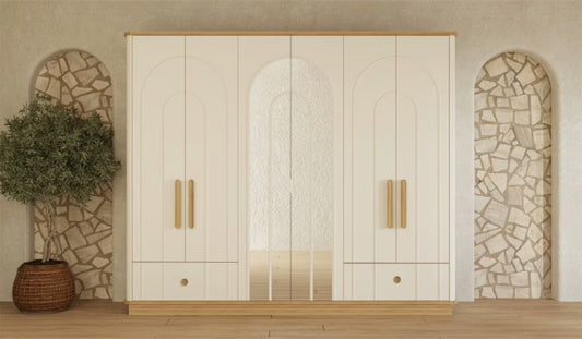 BOHEM PLUS Garderobeskab m. 6 dør