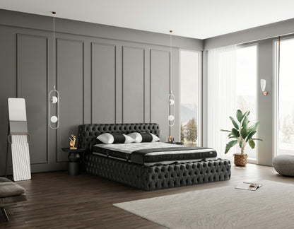 CHESTER MOON Opbevaringsseng m. Hovedgavl