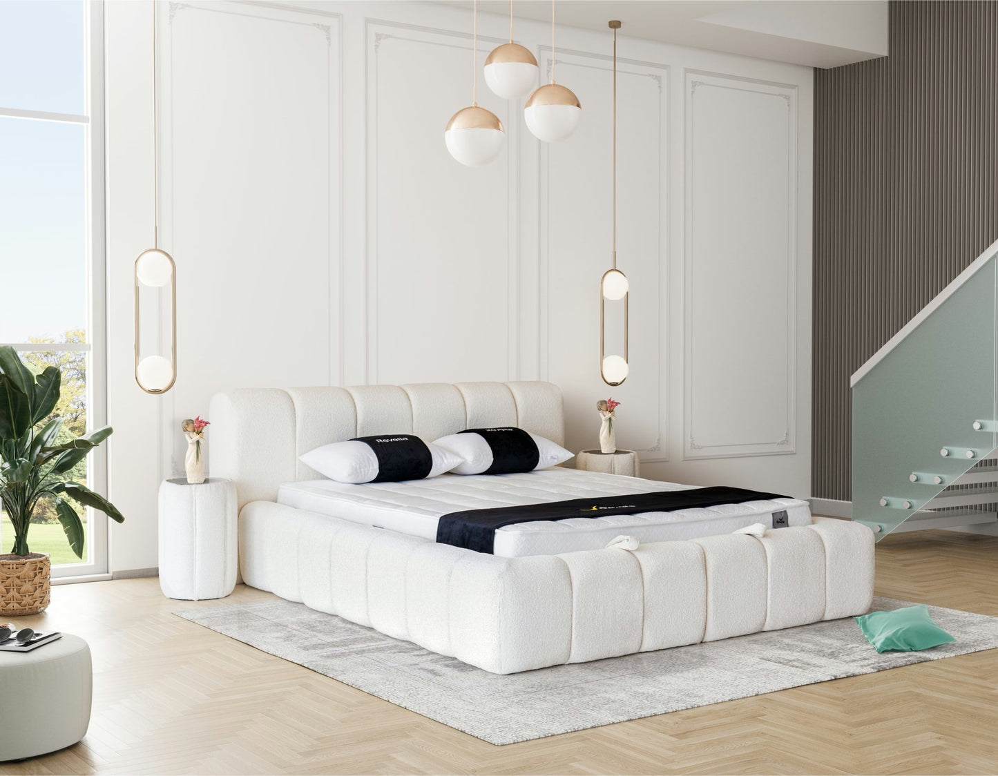 CLOUD Opbevaringsseng m. Hovedgavl