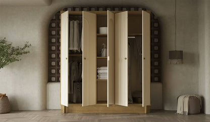 ECO BOHEM Garderobeskab m. 5 dør