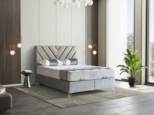 FUN DOUBLE Opbevaringsseng m. Hovedgavl