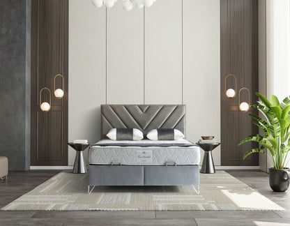 FUN DOUBLE Opbevaringsseng m. Hovedgavl