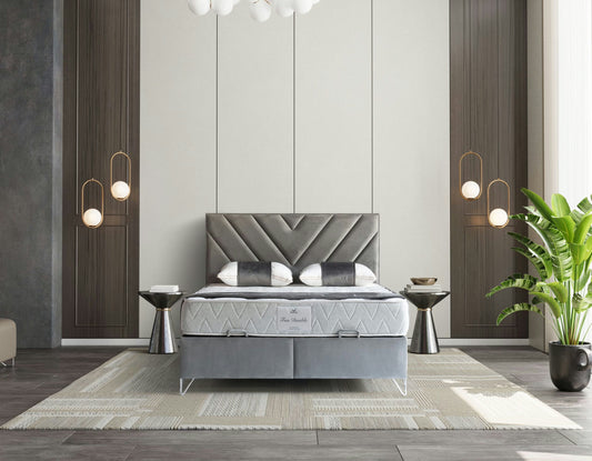 FUN DOUBLE Opbevaringsseng m. Hovedgavl