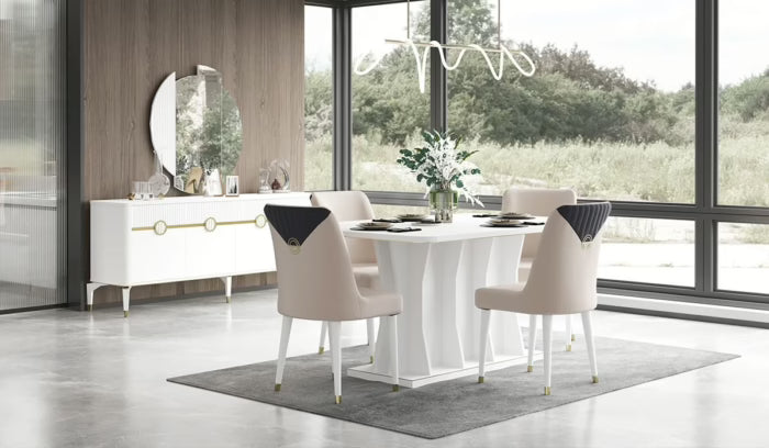 GOLD BELLA Spisebordsæt