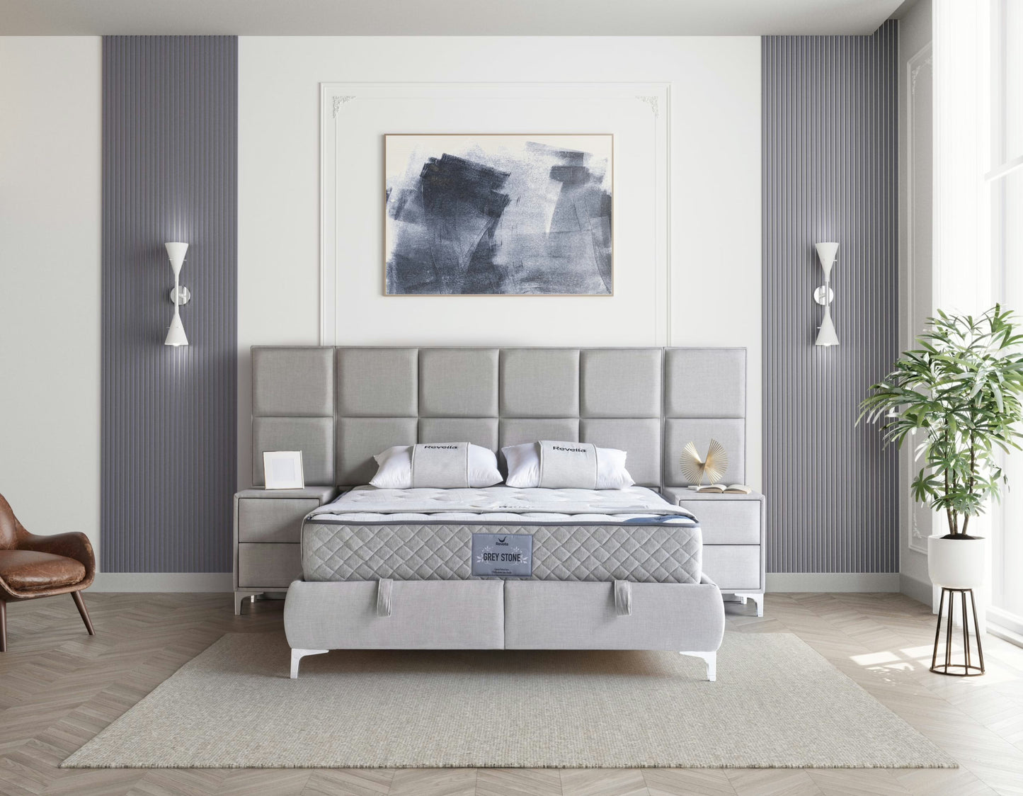 RELAX WELL XL Opbevaringsseng m. Hovedgavl