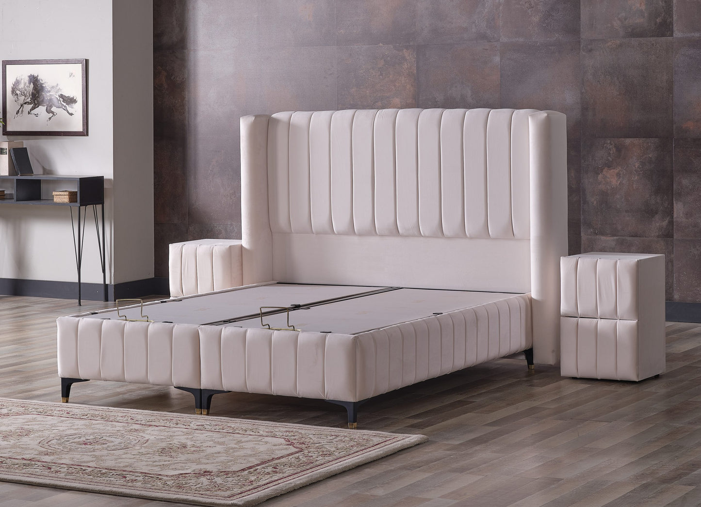 RUYA Opbevaringsseng m. Hovedgavl