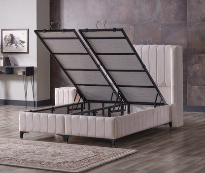 RUYA Opbevaringsseng m. Hovedgavl