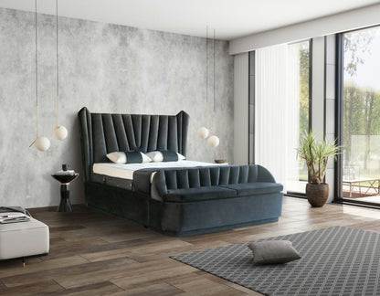 SERENE Opbevaringsseng m. Hovedgavl