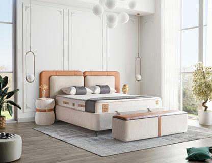 SILENT NIGHT Opbevaringsseng m. Hovedgavl