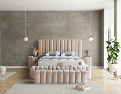 SOFFIA Opbevaringsseng m. Hovedgavl