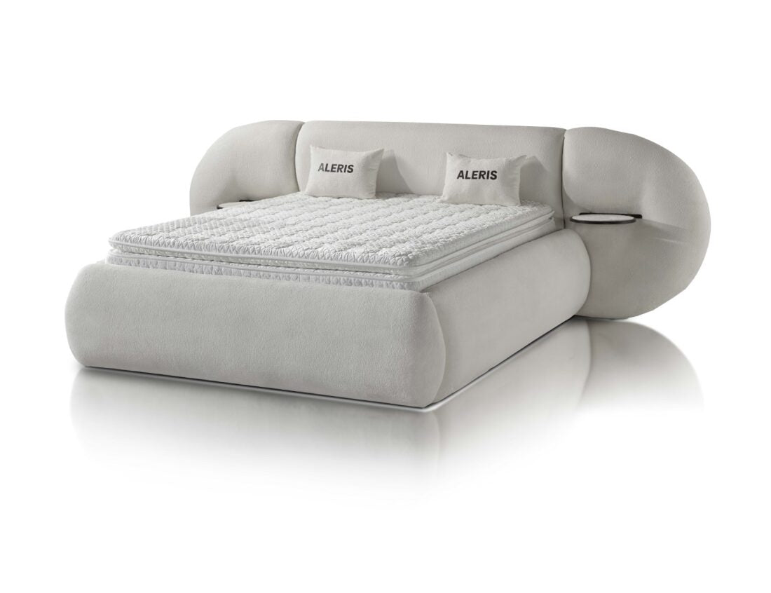 ALERIS Opbevaringsseng m. Hovedgavl inkl. Madras