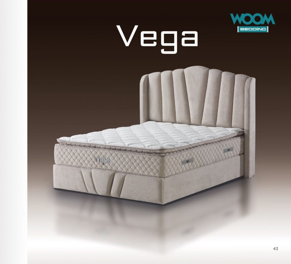 VEGA Opbevaringsseng m. Hovedgavl inkl. Madras