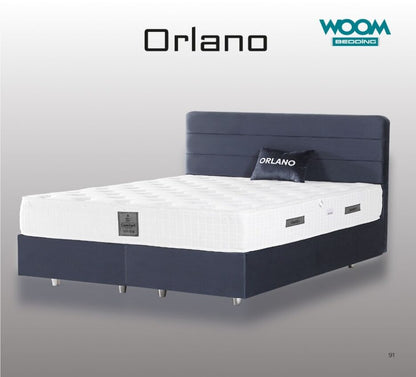 ORLANO Opbevaringsseng m. Hovedgavl inkl. Madras