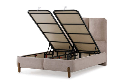 PACO Opbevaringsseng m. Hovedgavl inkl. Madras