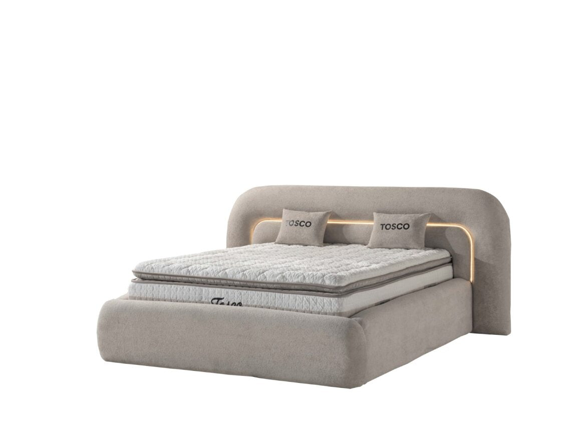 TOSCO Opbevaringsseng m. Hovedgavl inkl. Madras