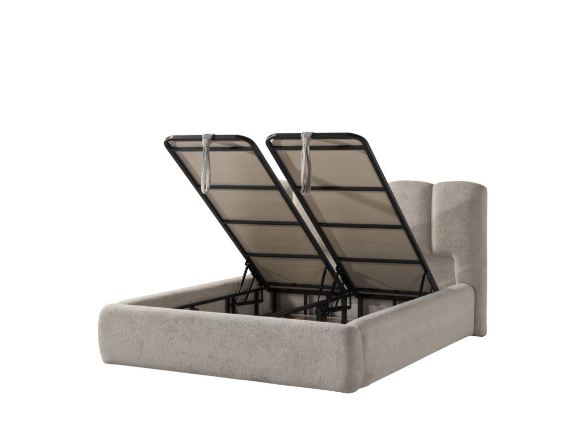 ZYREN Opbevaringsseng m. Hovedgavl inkl. Madras