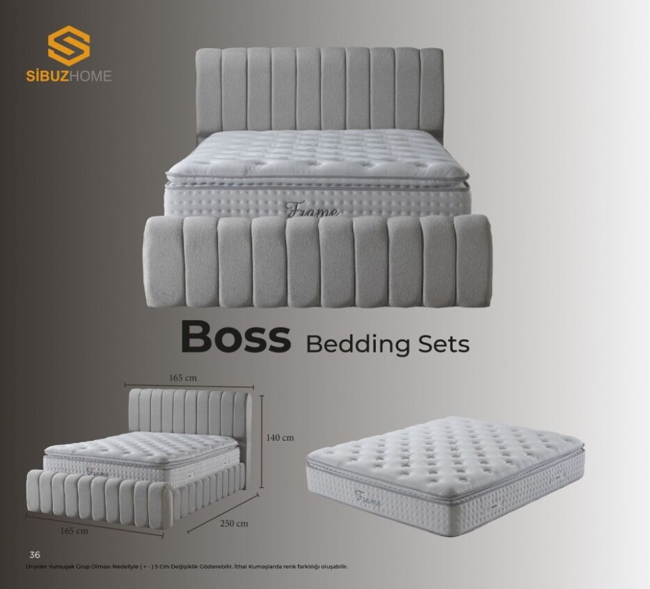 BOSS Opbevaringsseng m. Hovedgavl inkl. Madras