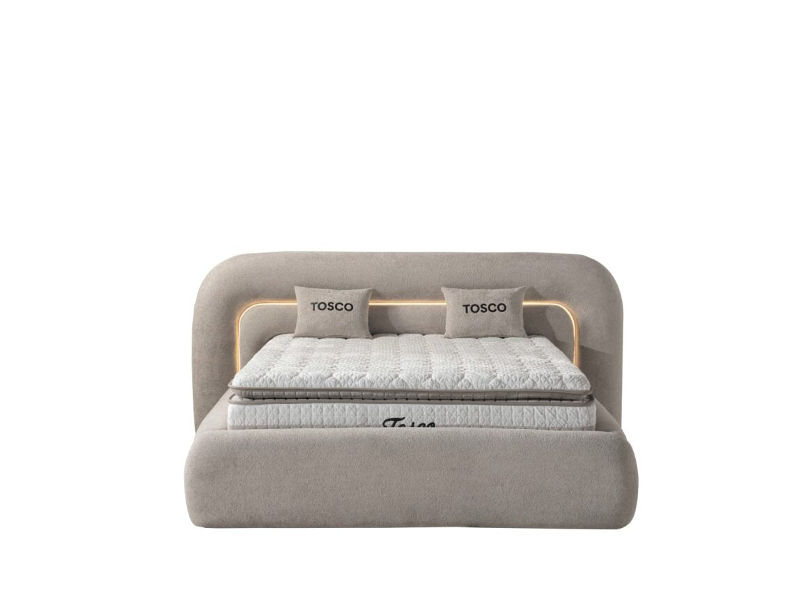 TOSCO Opbevaringsseng m. Hovedgavl inkl. Madras