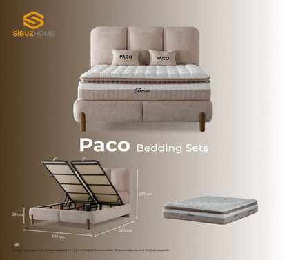 PACO Opbevaringsseng m. Hovedgavl inkl. Madras