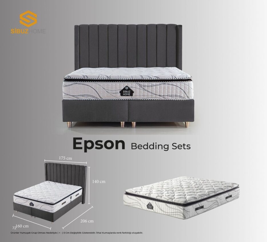 EPSON Opbevaringsseng m. Hovedgavl inkl. Madras