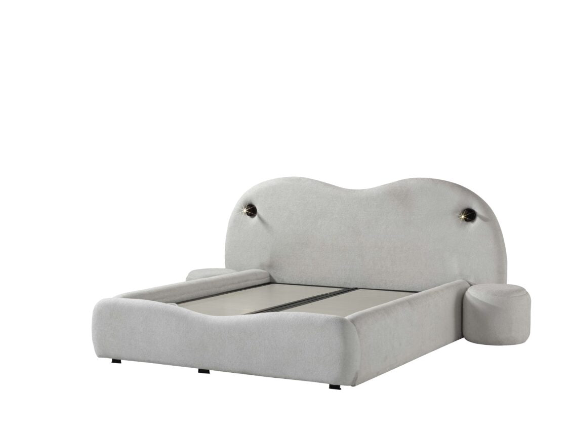 VELORA Opbevaringsseng m. Hovedgavl inkl. Madras