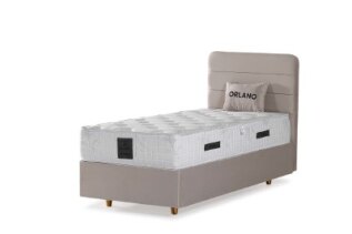 ORLANO  Opbevaringsseng m. Hovedgavl inkl. Madras