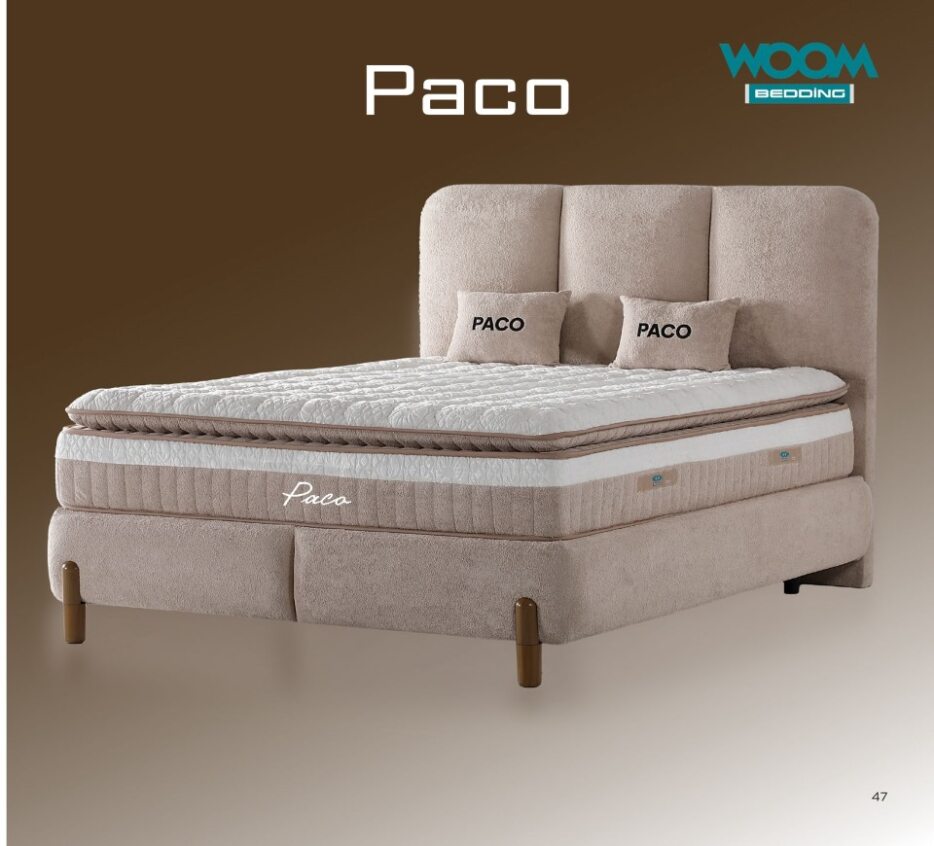 PACO Opbevaringsseng m. Hovedgavl inkl. Madras