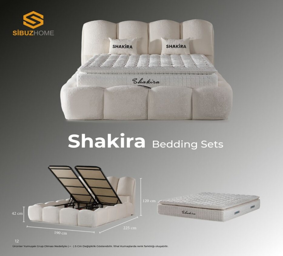 SHAKIRA Opbevaringsseng m. Hovedgavl inkl. Madras