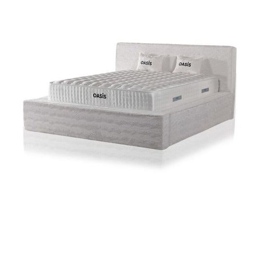 OASIS Opbevaringsseng m. Hovedgavl inkl. Madras