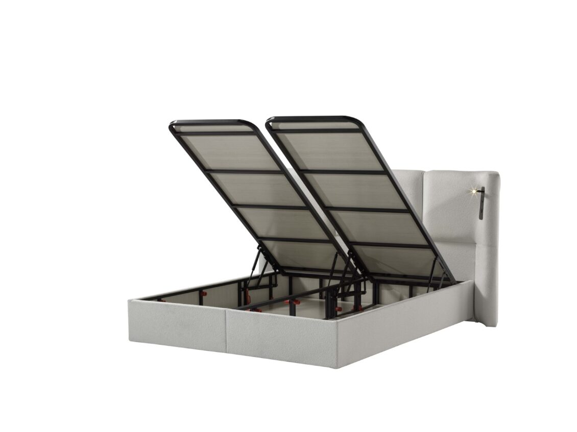 ECLIPSE Opbevaringsseng m. Hovedgavl inkl. Madras