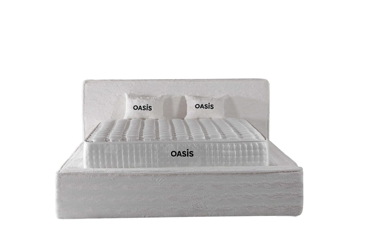 OASIS Opbevaringsseng m. Hovedgavl inkl. Madras