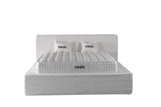 OASIS Opbevaringsseng m. Hovedgavl inkl. Madras