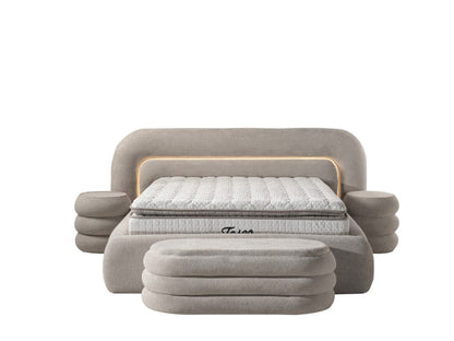 TOSCO Opbevaringsseng m. Hovedgavl inkl. Madras