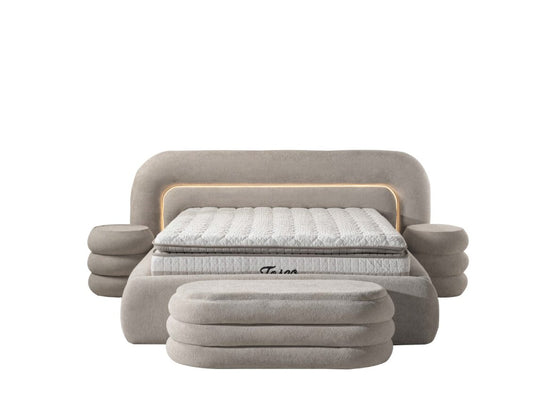 TOSCO Opbevaringsseng m. Hovedgavl inkl. Madras