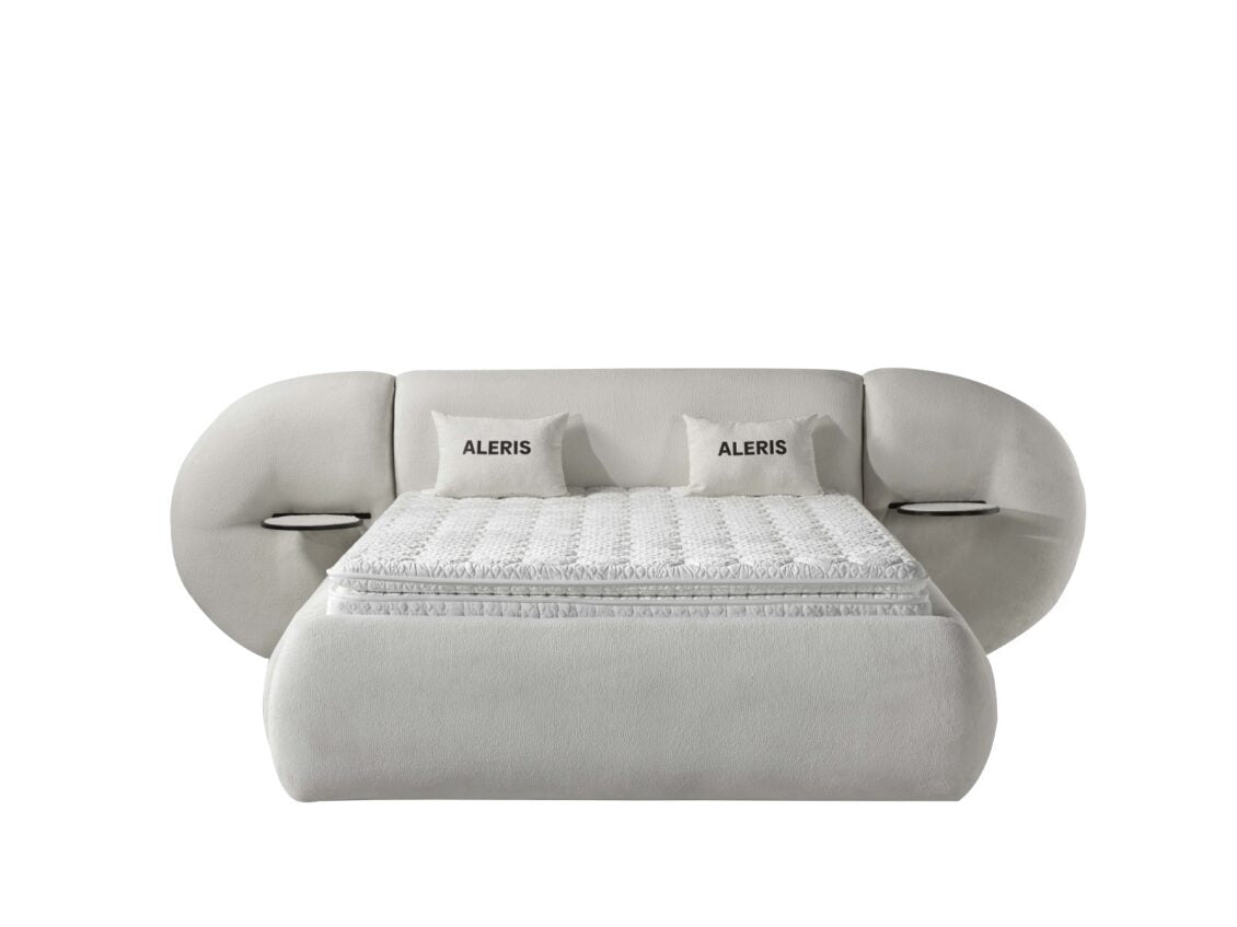 ALERIS Opbevaringsseng m. Hovedgavl inkl. Madras