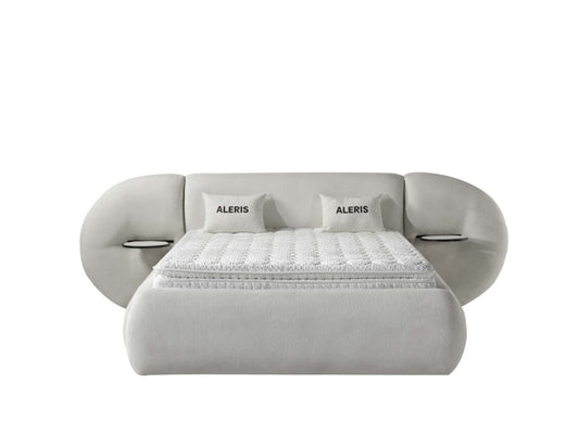 ALERIS Opbevaringsseng m. Hovedgavl inkl. Madras