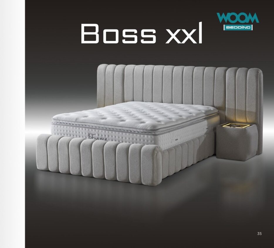BOSS XXL Opbevaringsseng m. Hovedgavl inkl. Madras