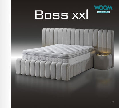 BOSS XXL Opbevaringsseng m. Hovedgavl inkl. Madras
