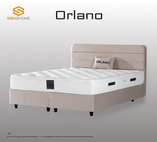 ORLANO Opbevaringsseng m. Hovedgavl inkl. Madras