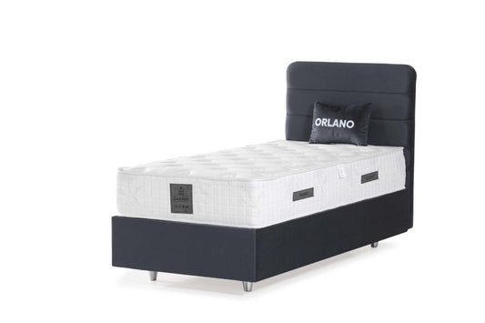 ORLANO  Opbevaringsseng m. Hovedgavl inkl. Madras