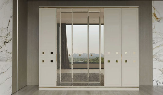 VANESA Garderobeskab m. 6 dør