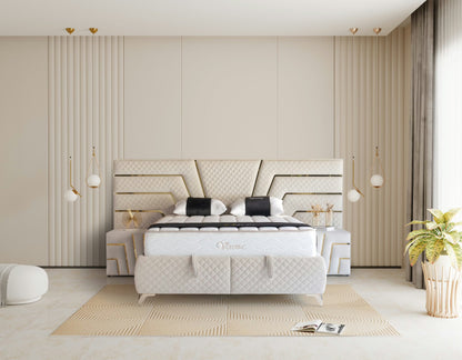 VERONA Opbevaringsseng m. Hovedgavl