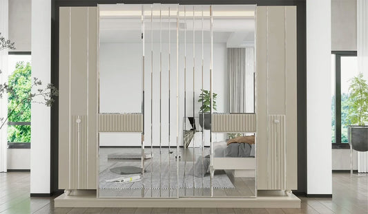 VIVALDI Garderobeskab m. skydedør